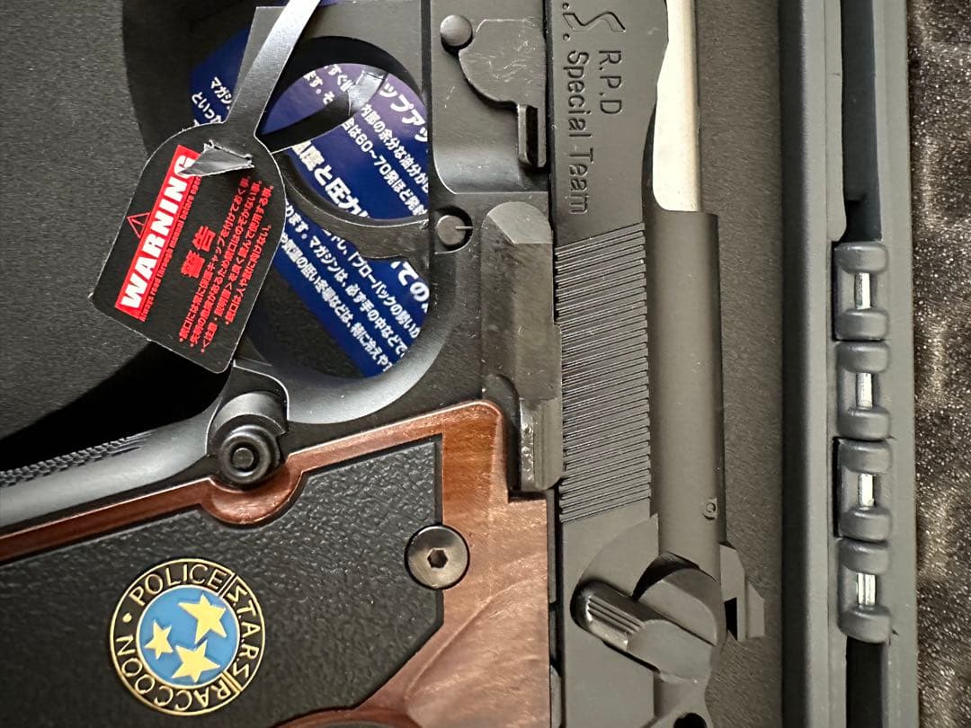 サムライエッジA1 ジル・バレンタインモデル　バイオハザード　ガスガン