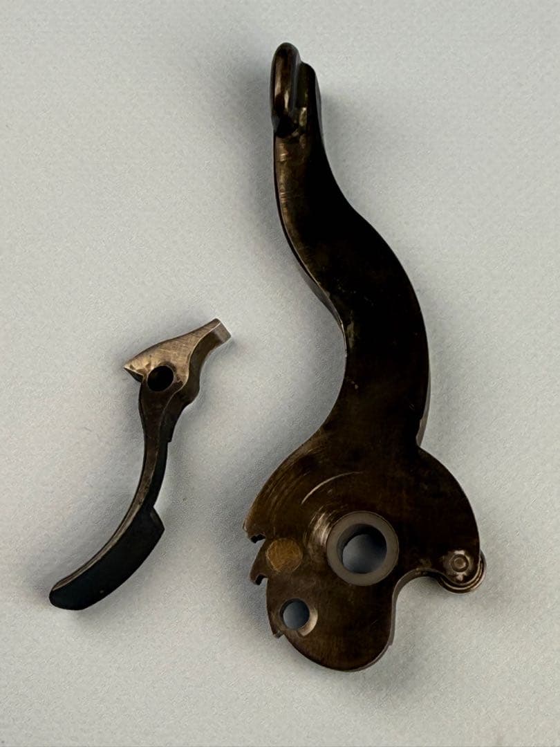 タナか製SAAガスガン用ステールワイドツーハンドハンマー&ワイドトリガーセット