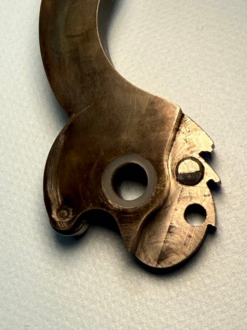 タナか製SAAガスガン用ステールワイドツーハンドハンマー&ワイドトリガーセット