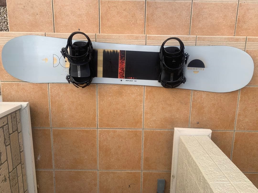 超豪華❗️サロモン メンズスノーボードセット★152cm+ビン付