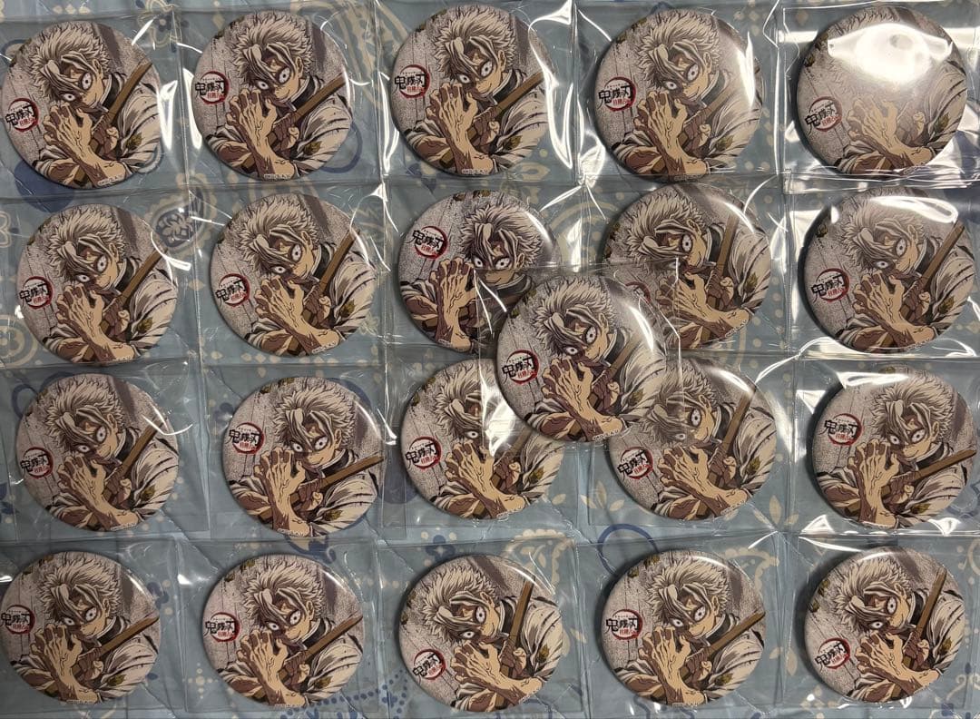 m*a様 不死川実弥 鬼滅の刃 全集中展 幕間画缶バッジ 肆