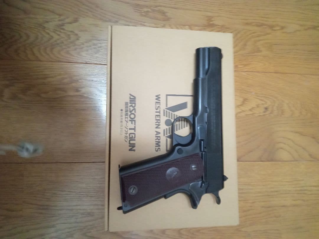ウエスタンアームズWA M1911ゲッタウェイ　ガンブラック　コルトガバメント
