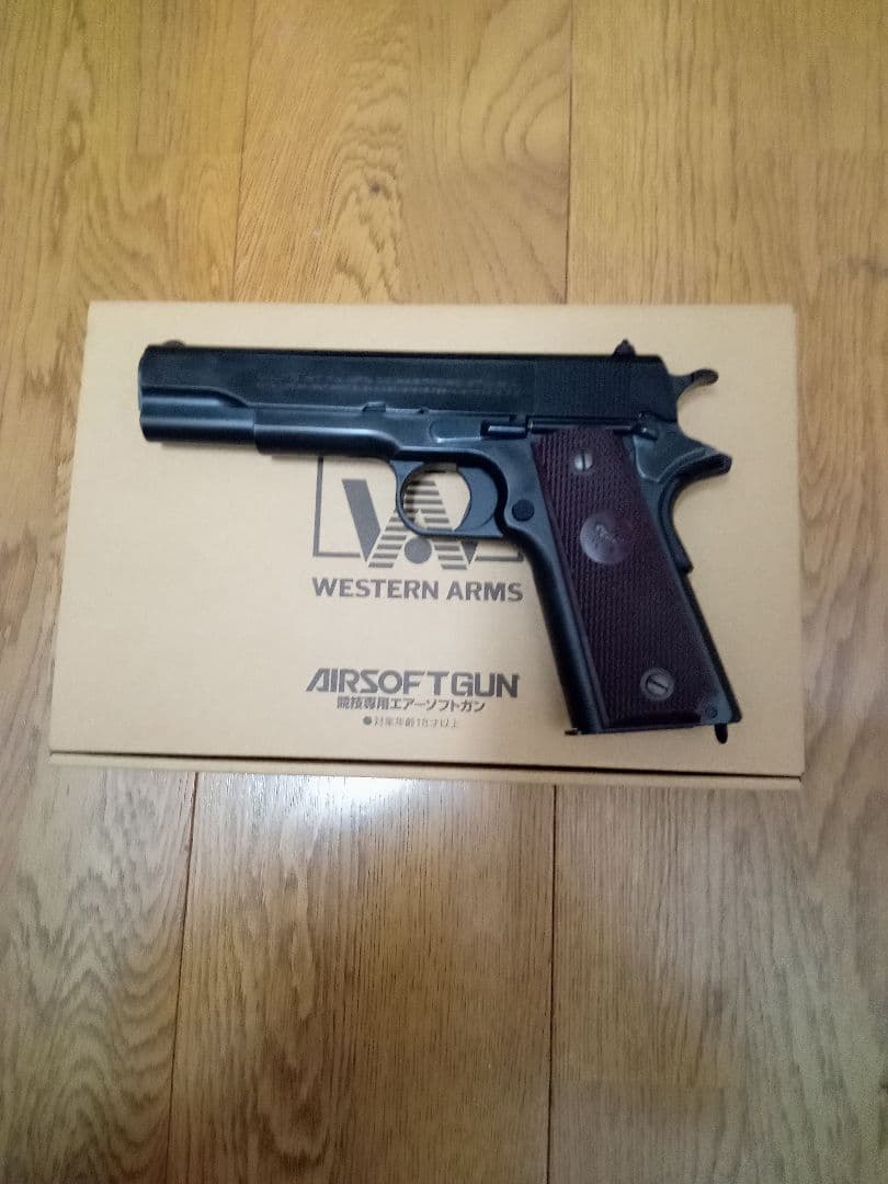 ウエスタンアームズWA M1911ゲッタウェイ　ガンブラック　コルトガバメント