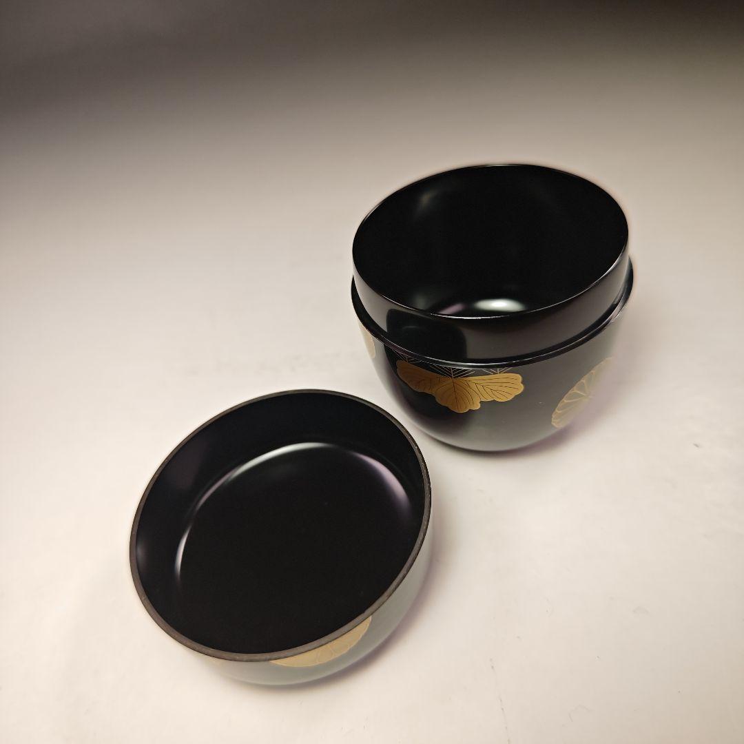 イ719 棗『中村宗伊作』『高台寺蒔絵　大棗　共箱』漆塗　茶道具