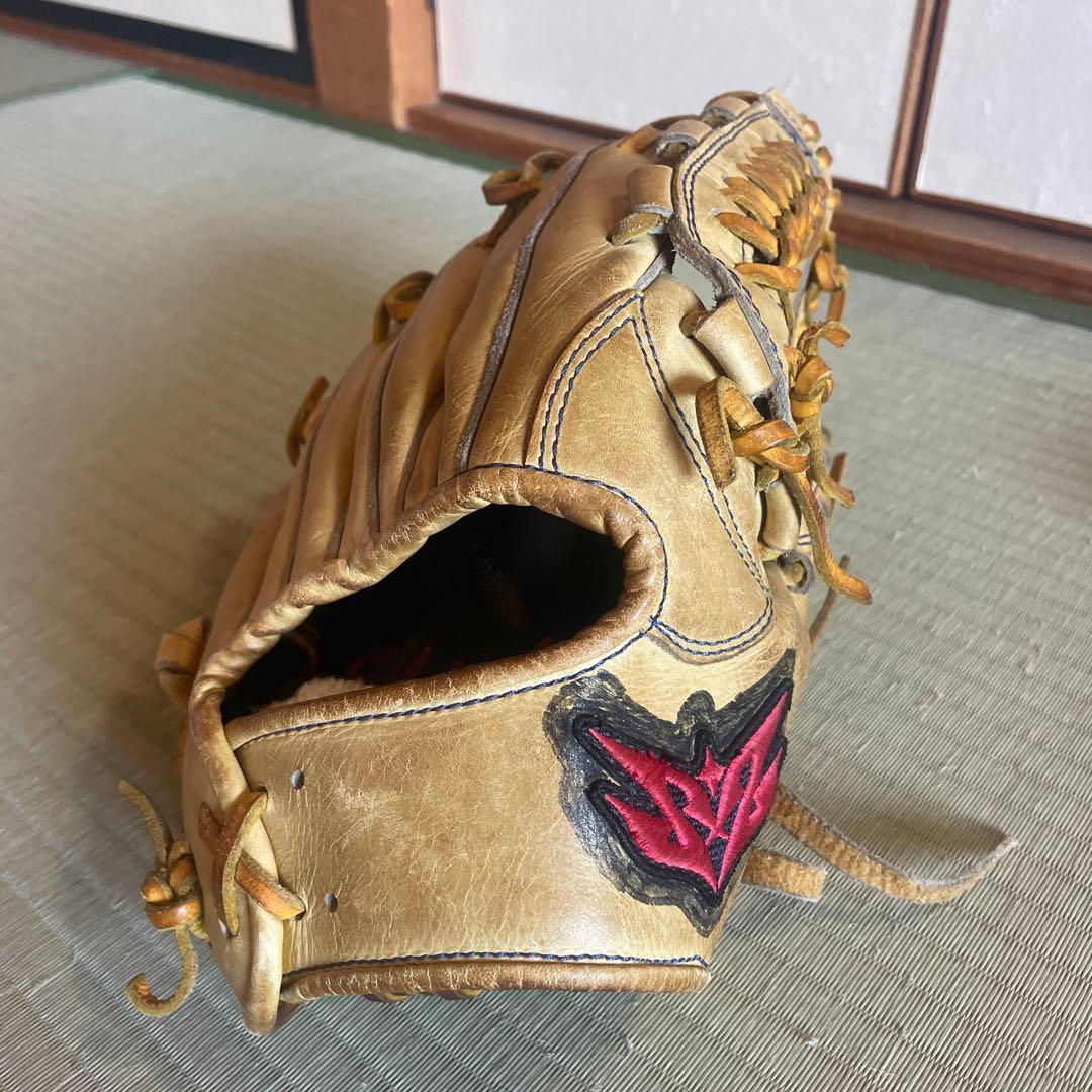 Shinichi 硬式グローブ ベージュ