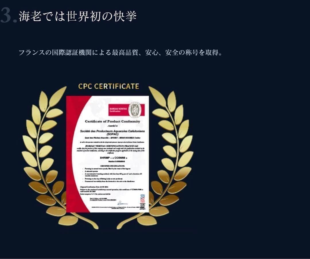 suuu【刺身用】天使のえび 1kg 30〜40尾×2箱