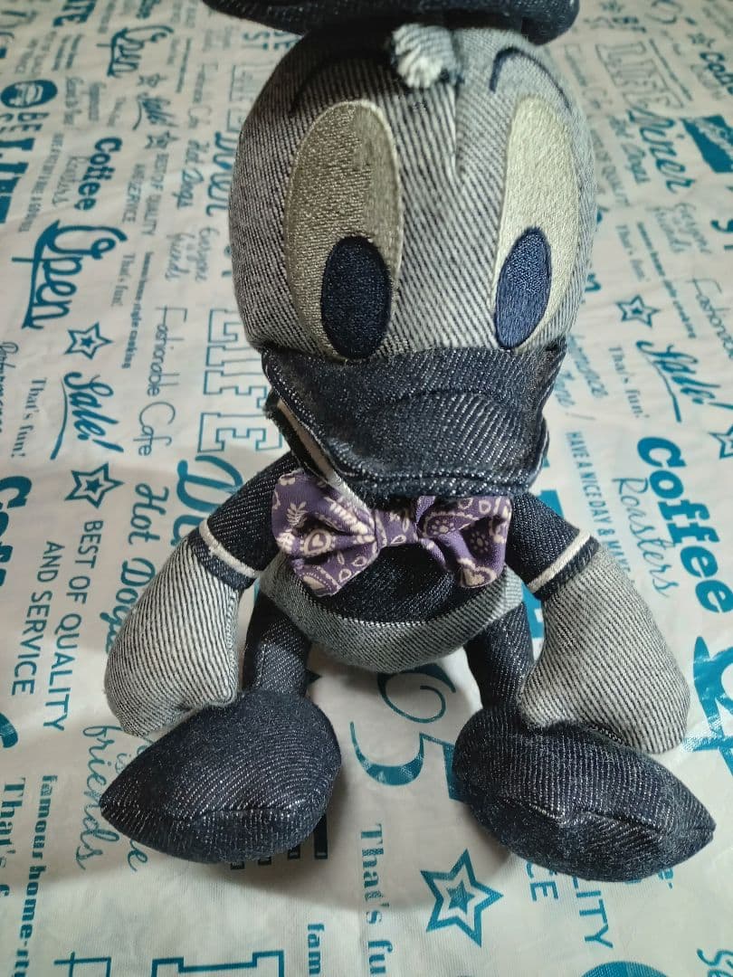 【初売り】デニム ミッキー ミニー ドナルド ぬいぐるみ 3体セット