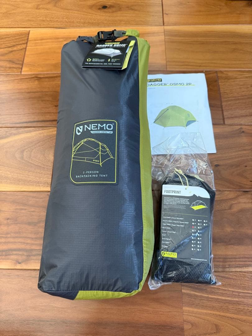 NEMO NM-DGROS-2P ニーモ　ダガーオズモ2P フットプリント付