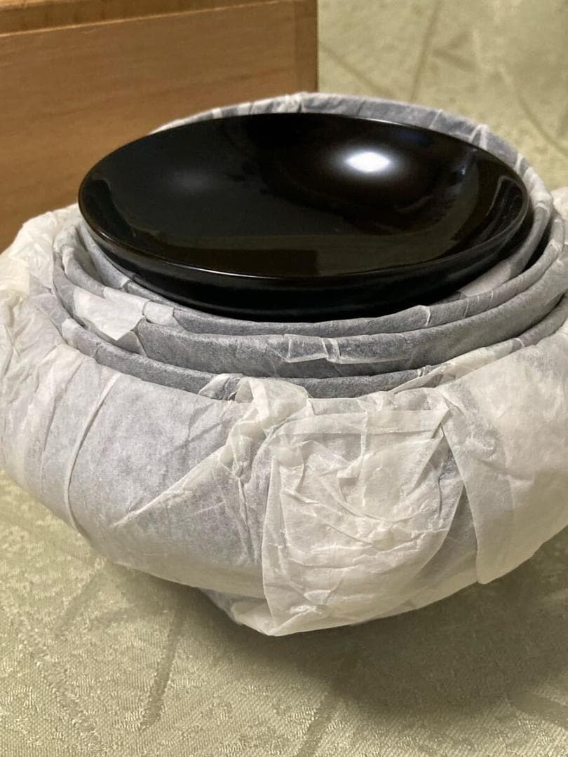 山田平安堂　漆器　共箱付き　未使用/宮内庁御用達/仏具/器　椀