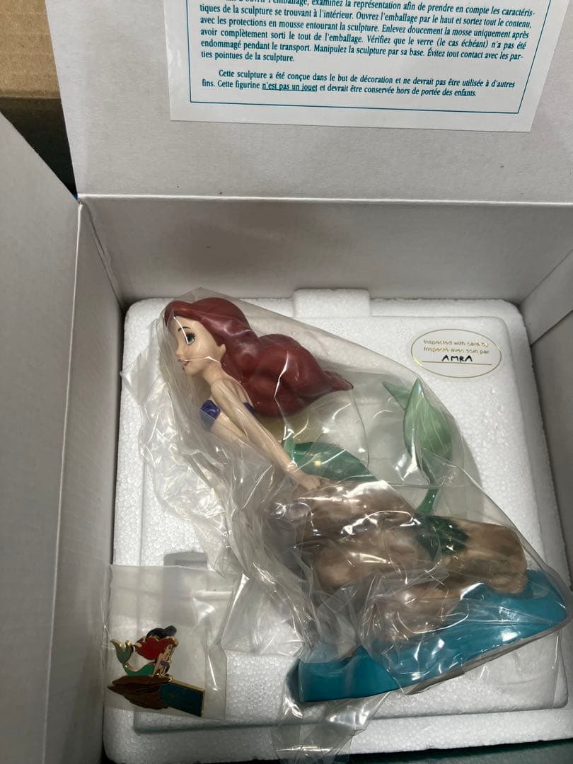 新品未使用 WDCCディズニープリンセス アリエル フィギュア