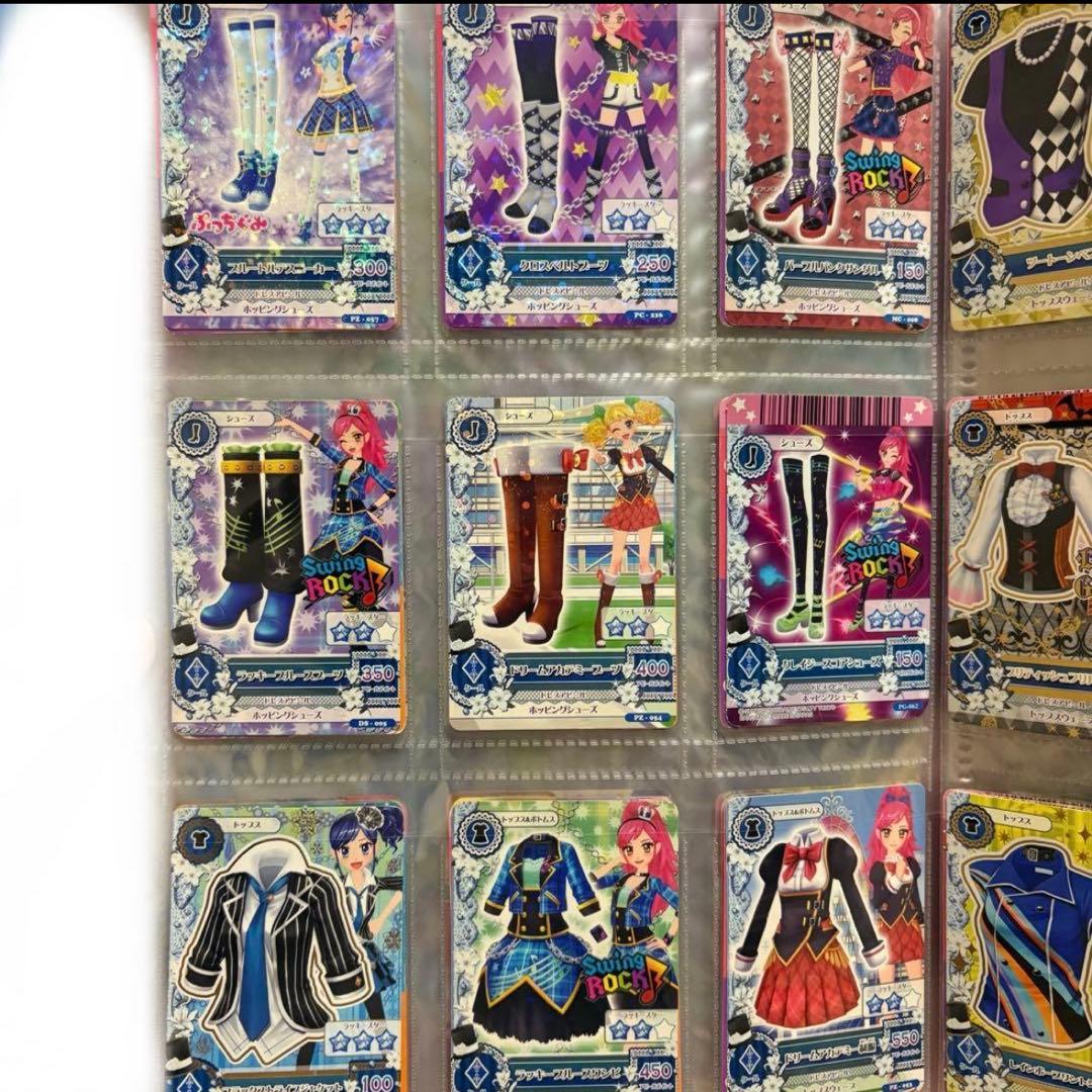 ミ*ミ様 アイカツ　クールタイプカード　まとめ売り　約160枚セット　バインダー