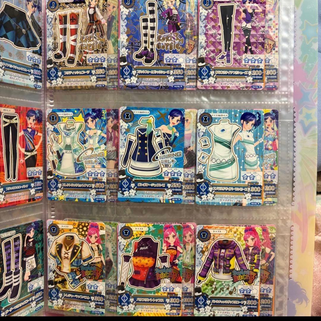 ミ*ミ様 アイカツ　クールタイプカード　まとめ売り　約160枚セット　バインダー