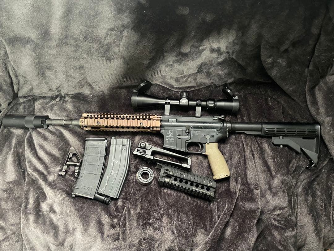 KSC ガスブローバック M4A1 スナイパーカスタム ダニエルディフェンス