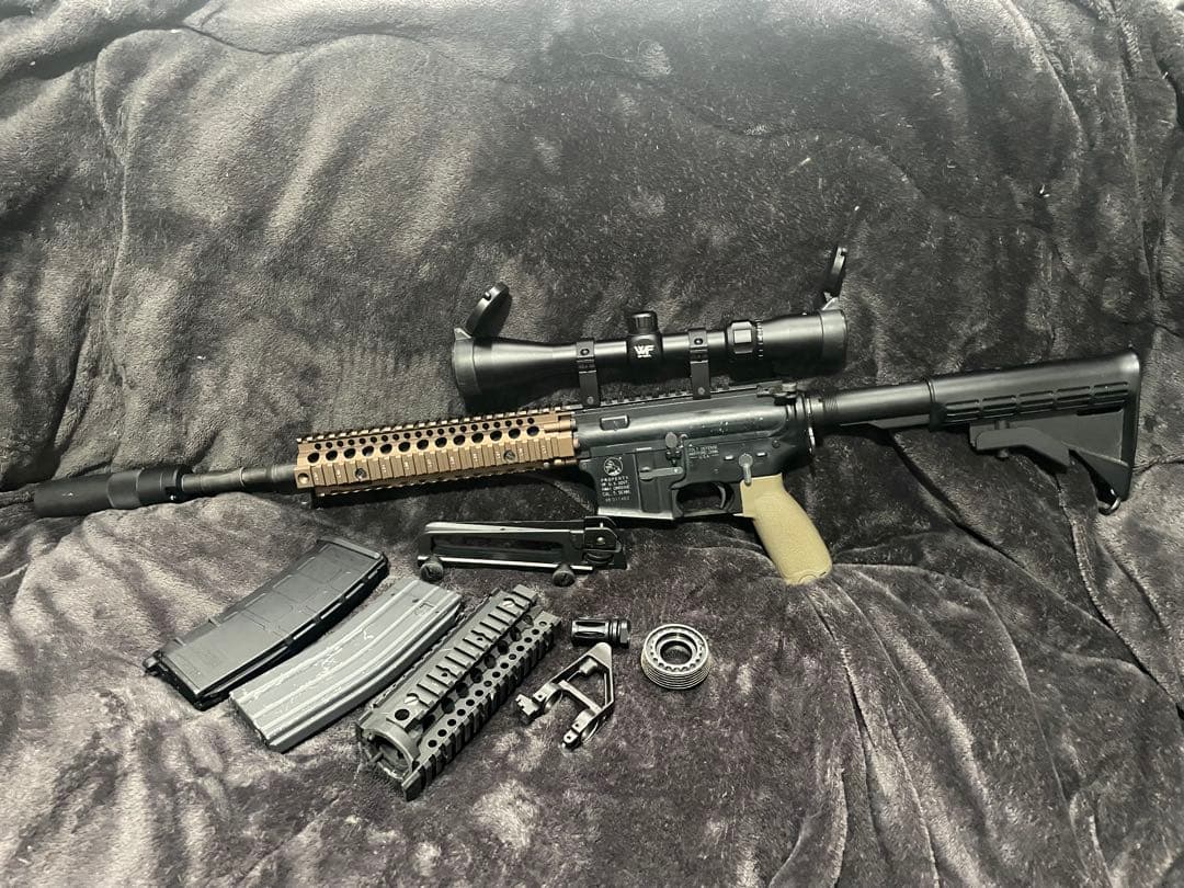 KSC ガスブローバック M4A1 スナイパーカスタム ダニエルディフェンス