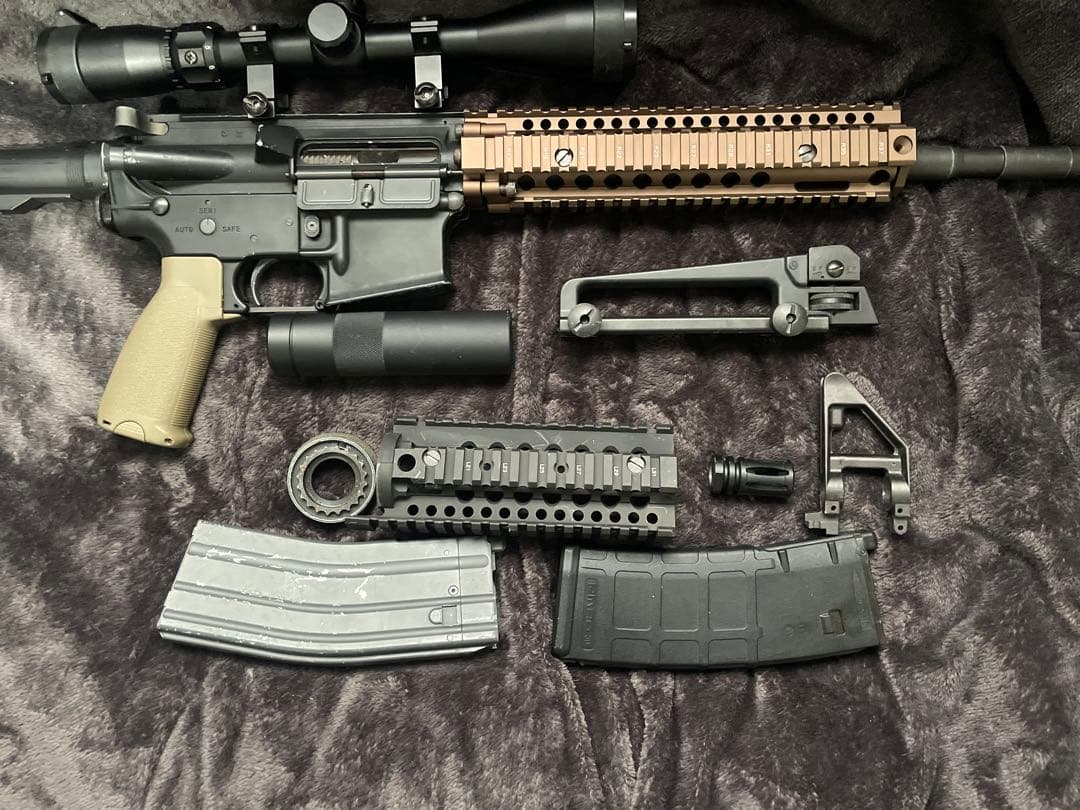 KSC ガスブローバック M4A1 スナイパーカスタム ダニエルディフェンス