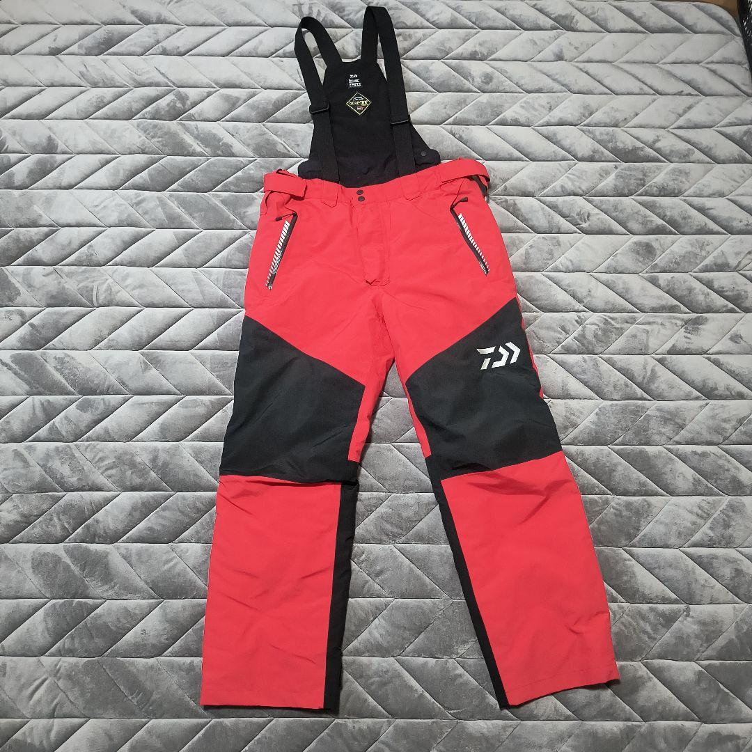 ダイワ　dw-1308 ゴアテックス　ズボンのみ　レッド