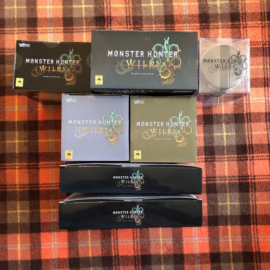 【値下げ】モンスターハンターワイルズ イメージグラス インテリアライト ほか