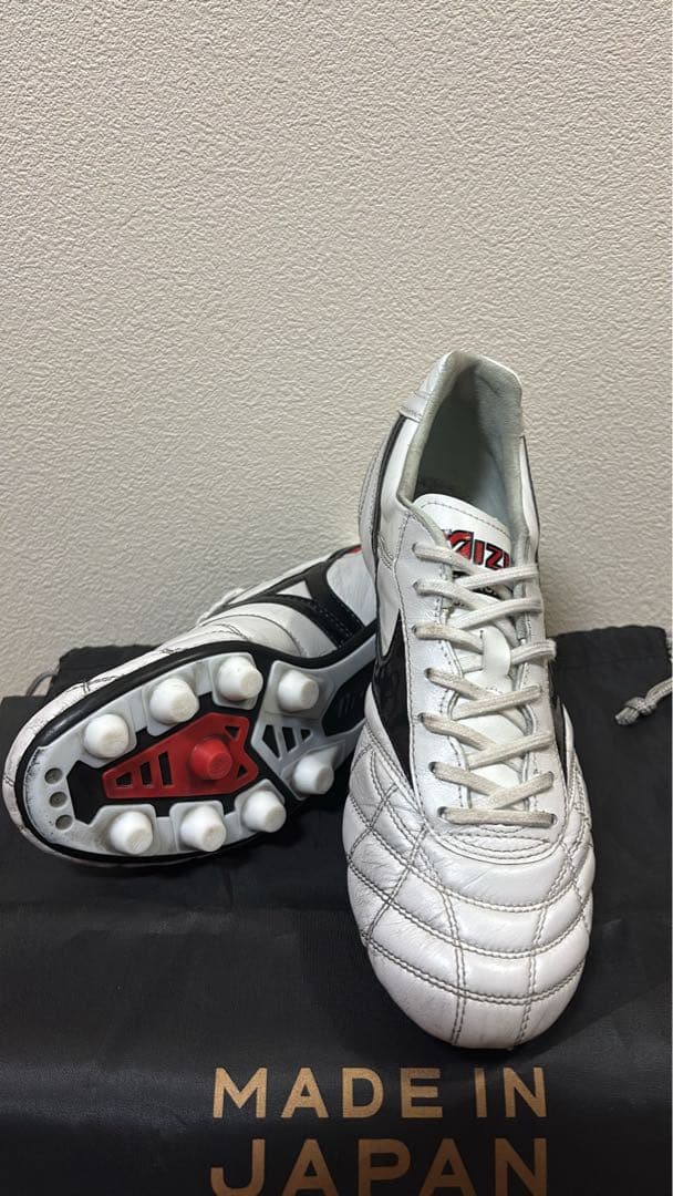 モレリア2 JAPAN クロスステッチ 白 25.5cm 美品