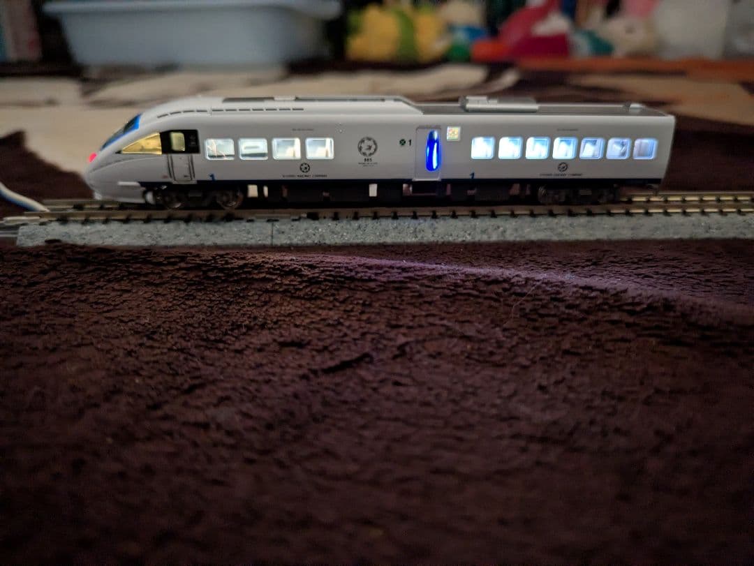 885系1次車アラウンドザ九州（オリジナル室内灯）