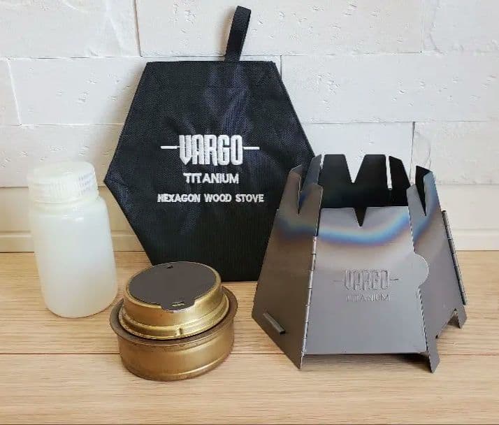 VARGO ウッドストーブ&トランギア アルコールストーブ&ボトルセット