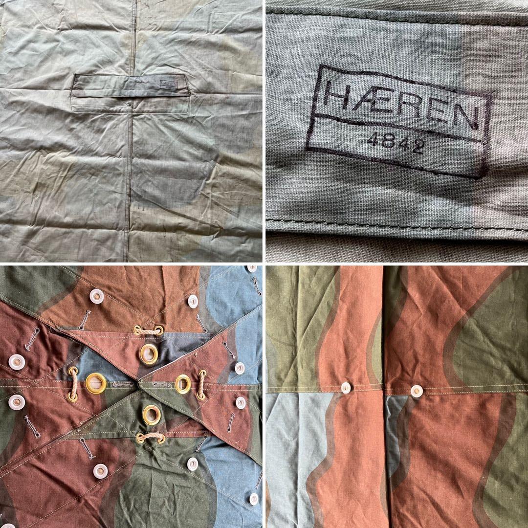 ◆ノルウェー郷土防衛隊 テント(ポンチョ)上物