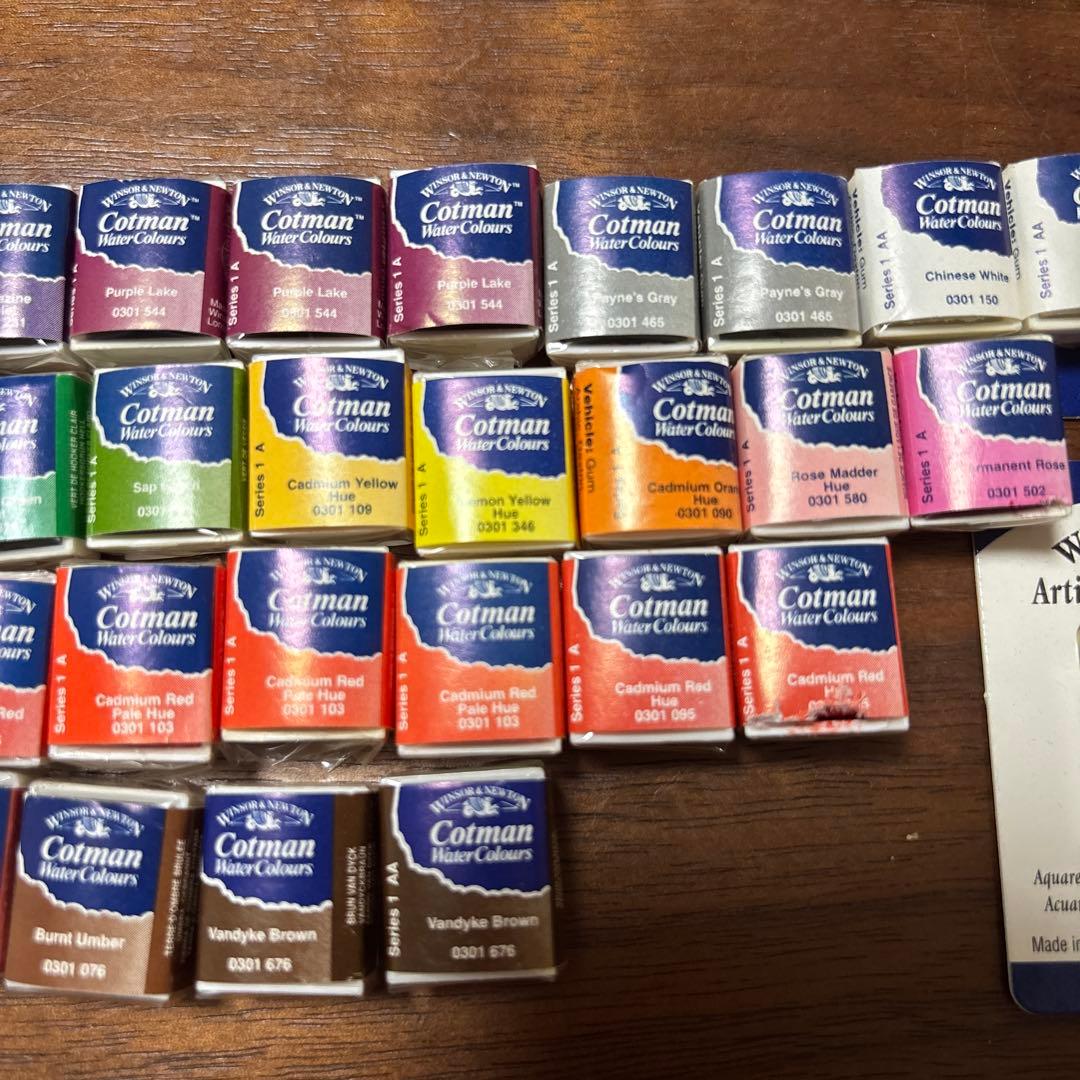 ウィンザーニュートン ウォーターカラーズ　セット