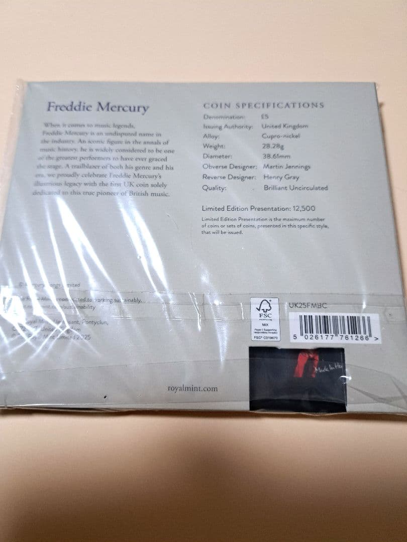 Freddie Mercury Coin 限定版