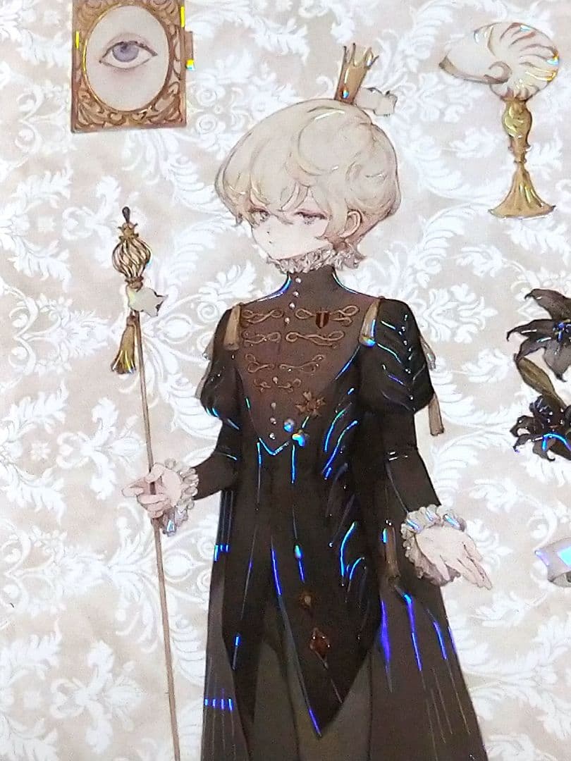 ✩再販✩J1116＃王权顾(贝壳光)wines切り売り海外人物マステ男の子