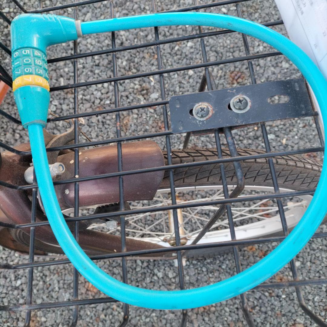 専用様20インチ折りたたみ自転車取扱説明書付き/キーロック付き