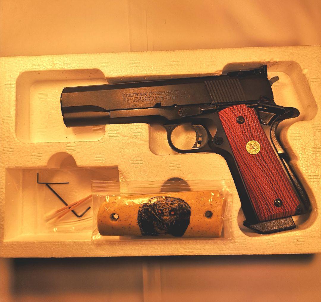 MGC コルト ゴ—ルドカップ ナショナルマッチ セミ–カスタムスHWモデルガン