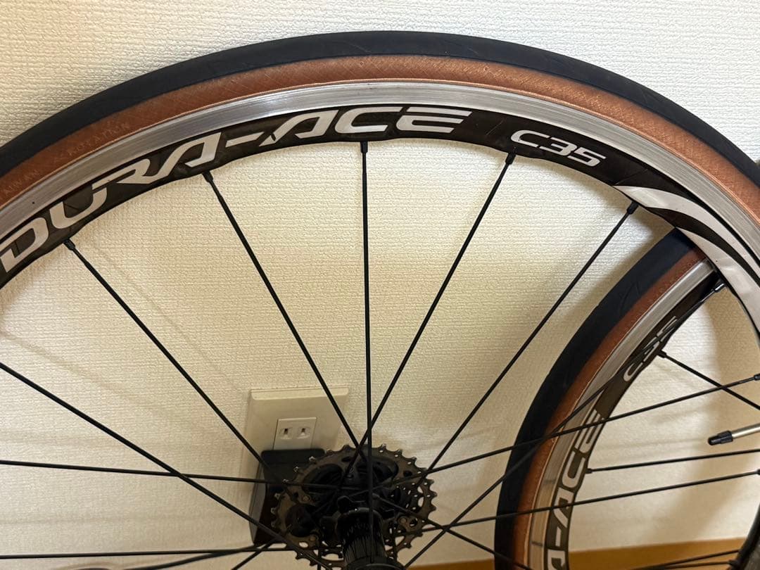 DURA-ACE C35 完組ホイール 700C 10速前後セットタイヤ付き