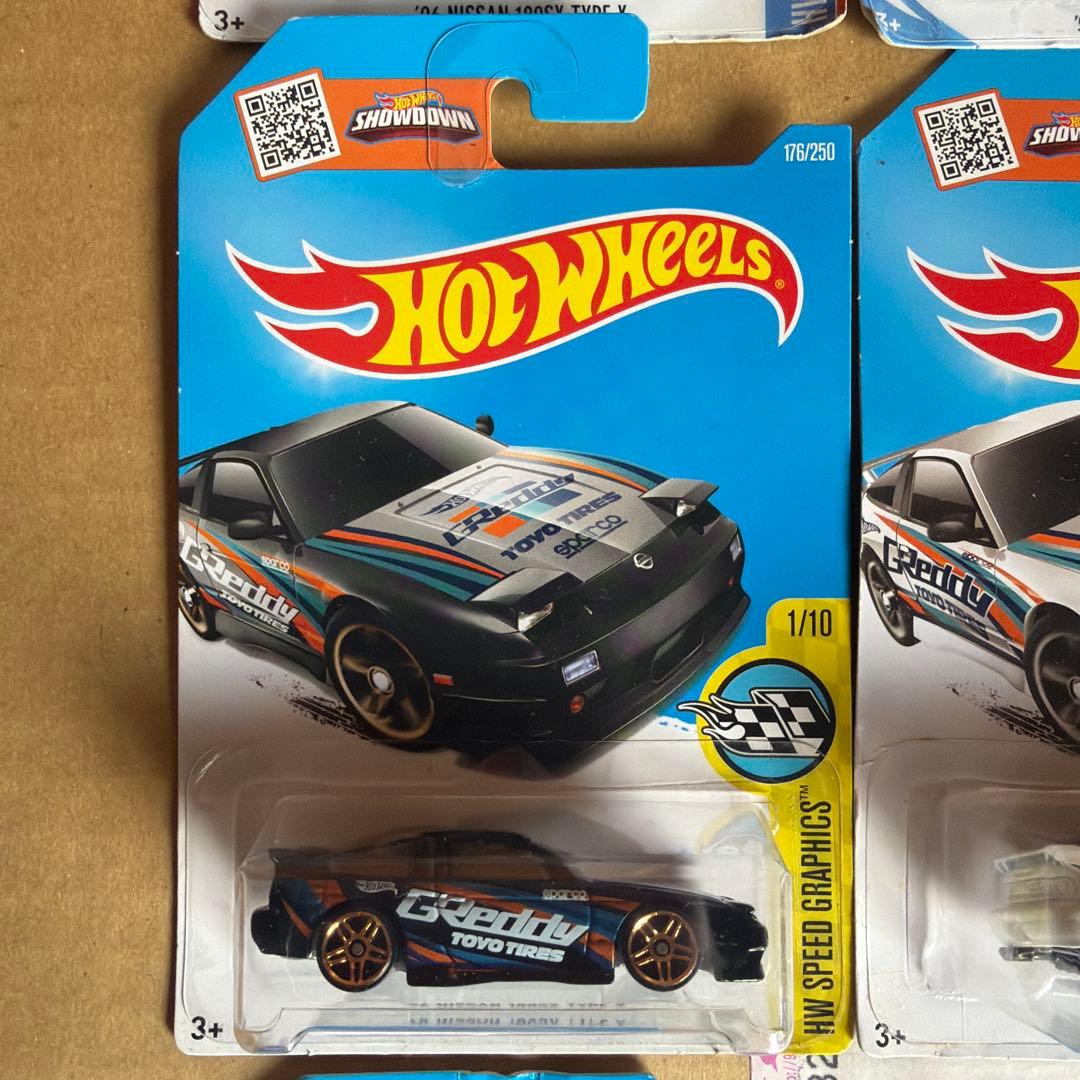 ホットウィール ミニカー 180SX 6台セット
