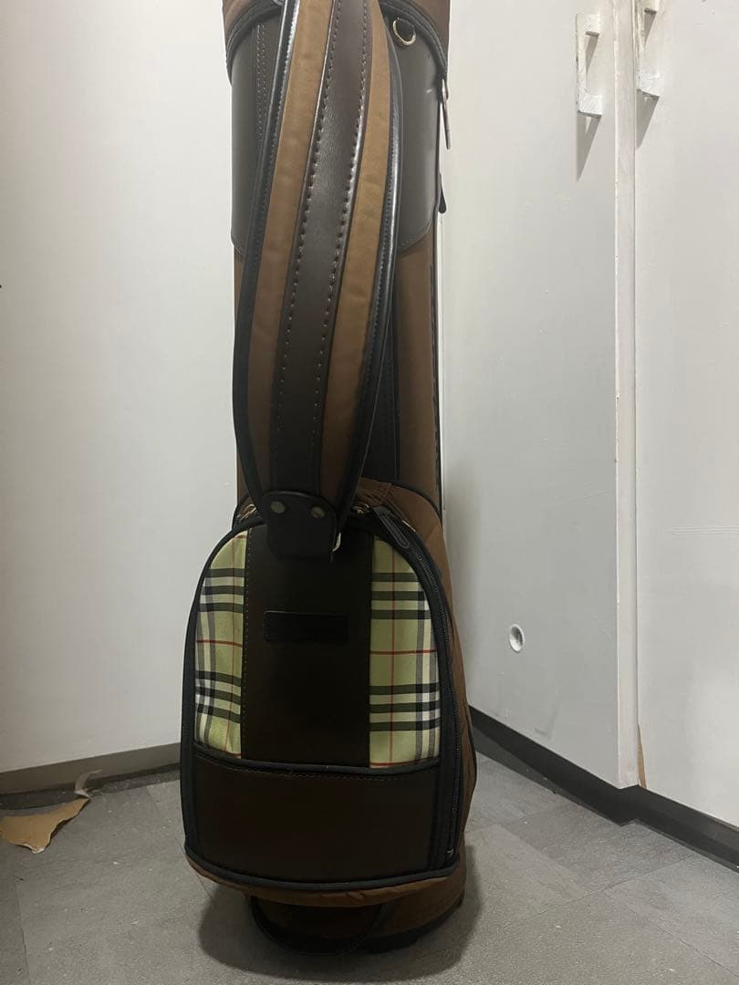 Burberrys キャディバッグ ブラウン チェック柄