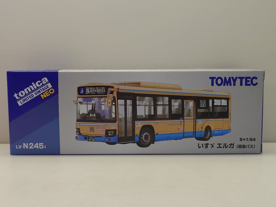 a*k様 トミカリミテッドヴァンテージNEO いすゞエルガ 阪急バス LV-N2