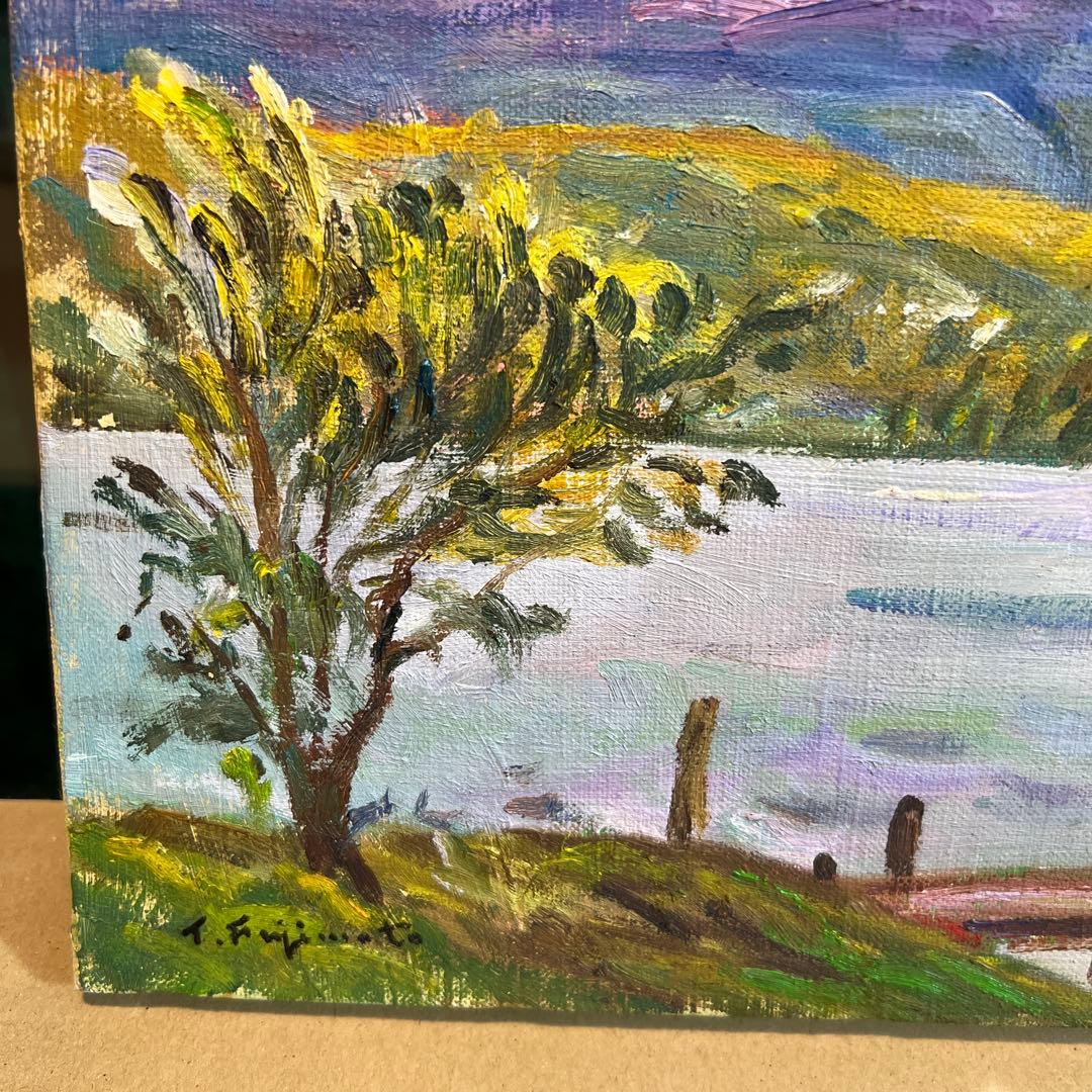 藤本東一郎　油彩画