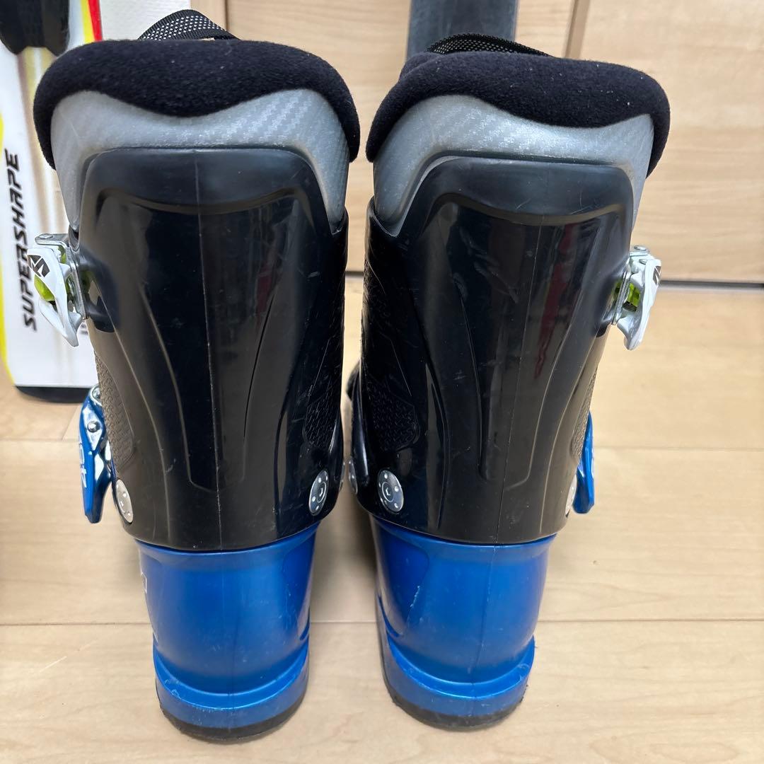 男の子　ジュニアスキーセット　head 117cm 22-22.5cmブーツ付