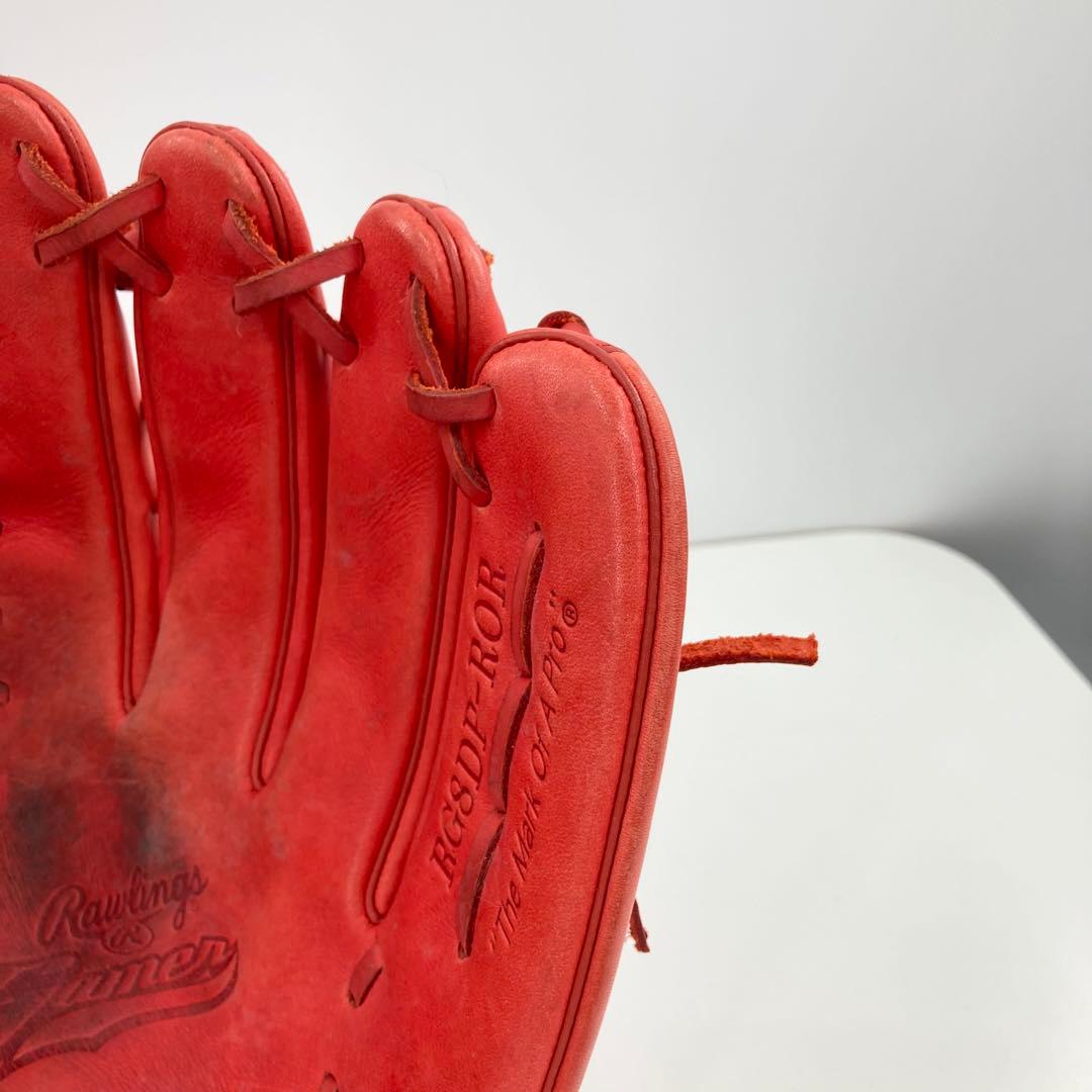 Rawlings ローリングス 軟式 野球用 オールラウンド グローブ 赤