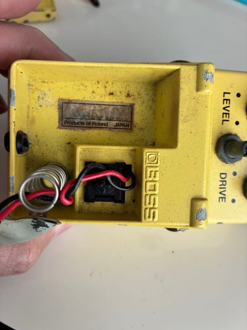 BOSS SUPER OverDrive SD-1 JRC 4558D 83年