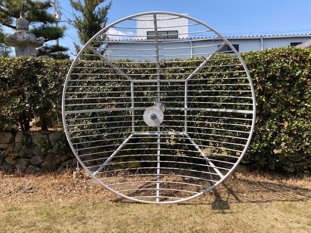 【値下げ】2.4mΦグリッドパラボラアンテナ反射板