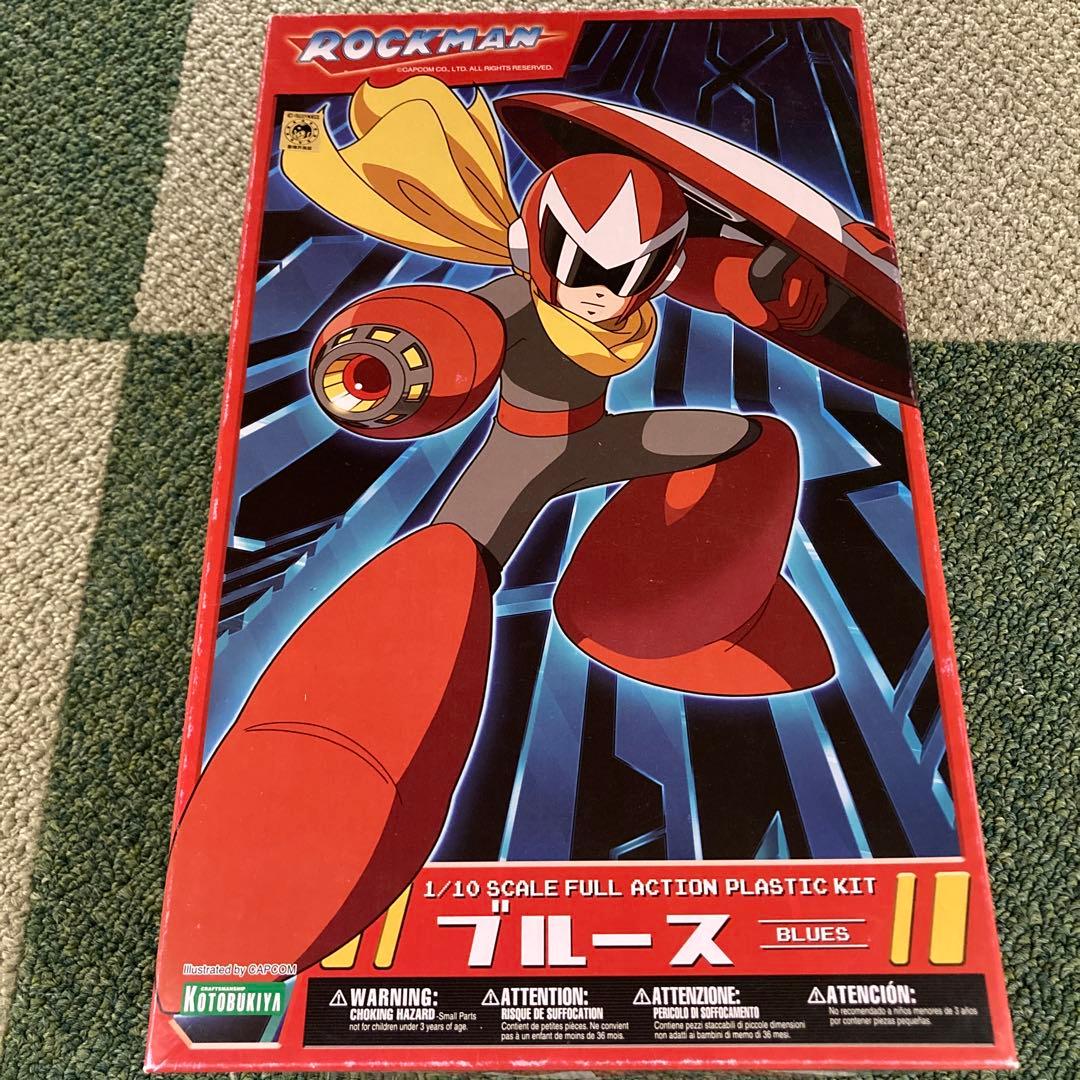 ブルース　1/10ロックマンシリーズプラモデル