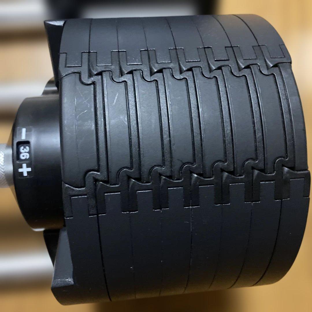 （セット販売）フレックスベル可変式ダンベル最大36kg ①/②