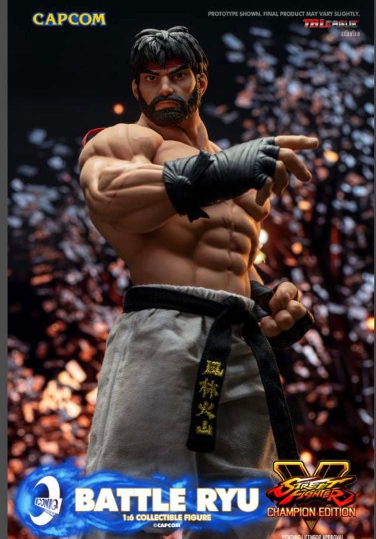 本日出品終了888体限定 ストリートファイター バトル リュウ 1/6