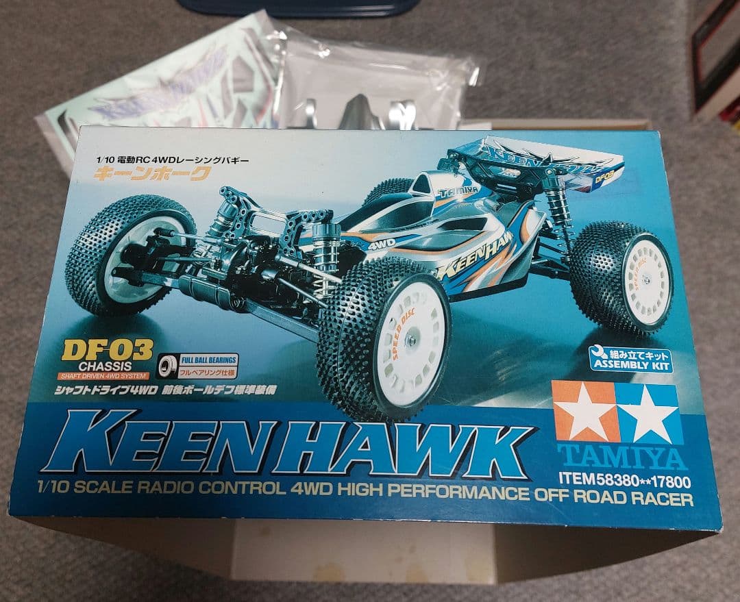 タミヤ　ラジコン　キーンホーク　1/10 当時物 希少品　df-03