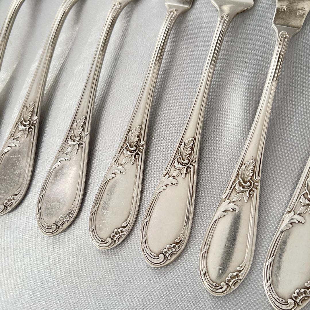 【仏蘭西】 Louis XV カトラリーセット 12本　ルイ15世様式