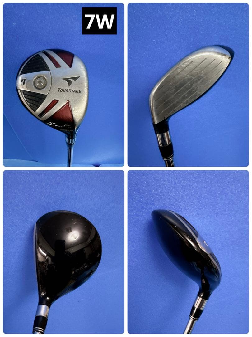 TOUR STAGE GOLFフルセットキャディーバッグ付き