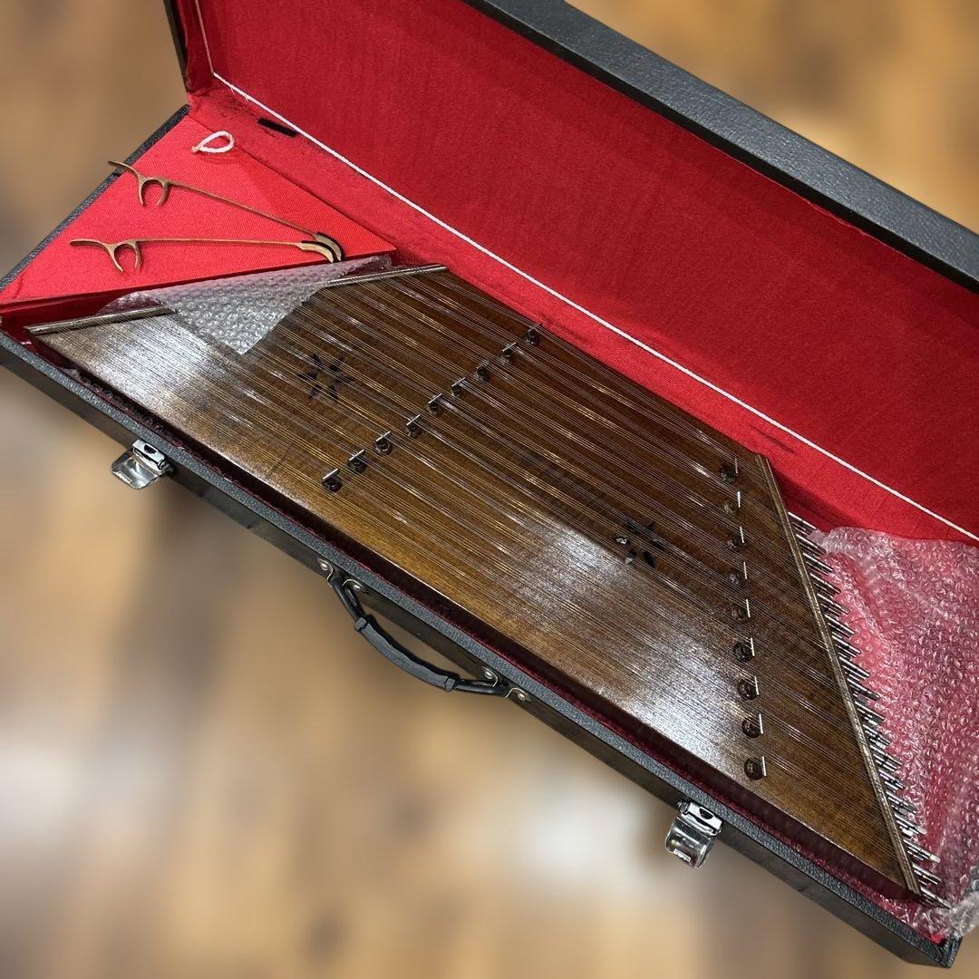 サントゥール　Santur ケース付き　イスファハン　イラン　弦楽器　民族楽器