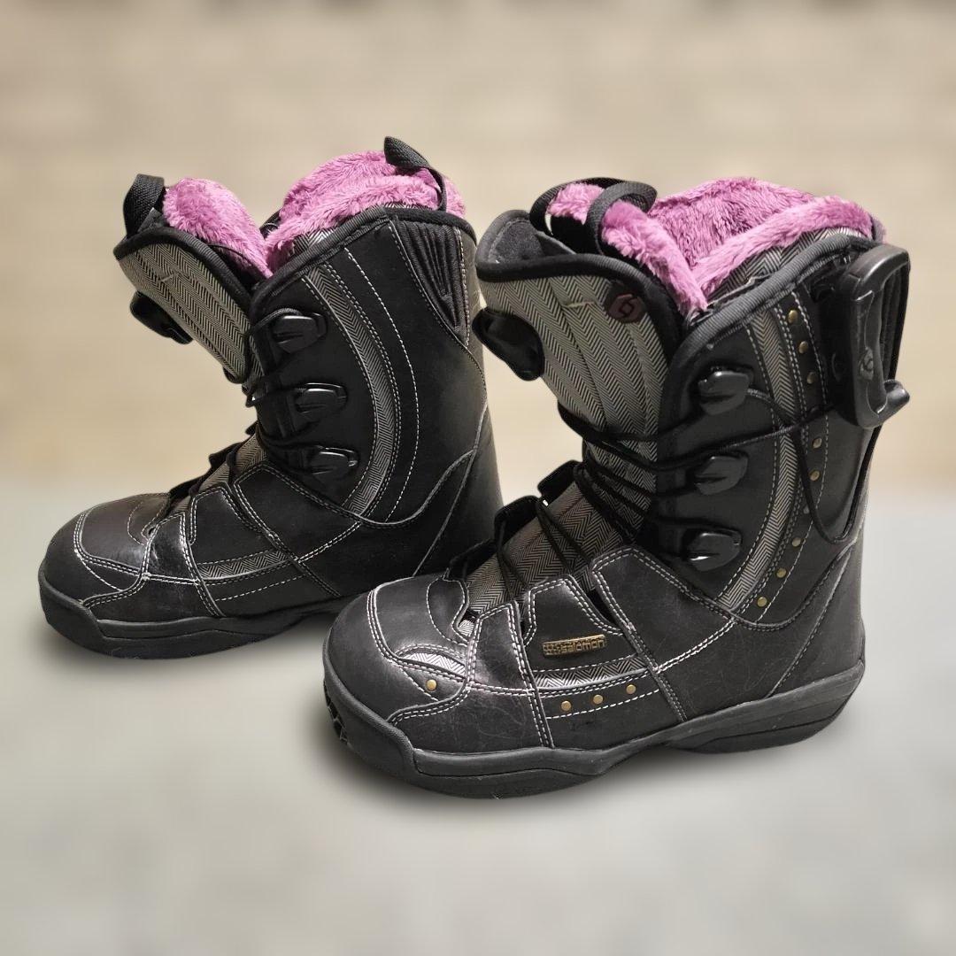 【4点セット】SPOON スノーボード 143cm / Salomonブーツ