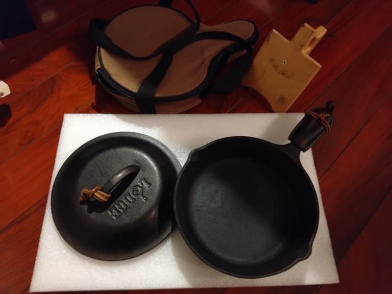 Lodge スキレット 8インチセット フタモッチ&スキレットケース付