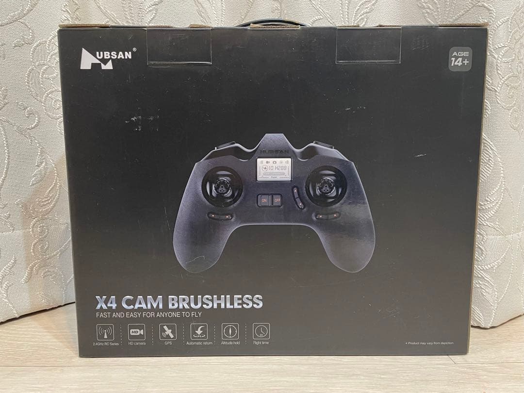 ジーフォース Hubsan X4 CAM BRUSHLESS GPS搭載