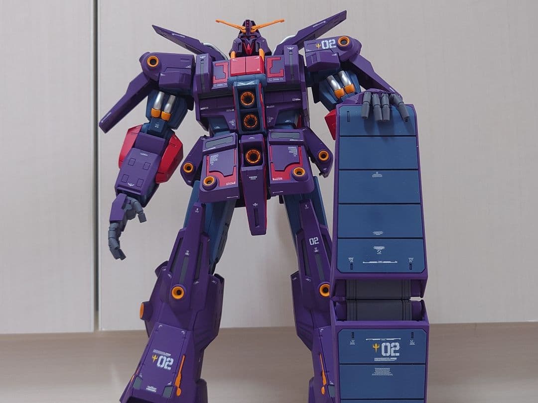 HG 1/144サイコガンダムマークII全塗装完成品ネオ・ジオン仕様